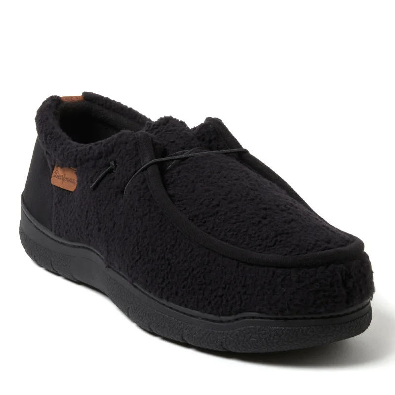 Men's slippers with a soft, flexible soleDearfoams Men's Bennett Chukka Closed Back