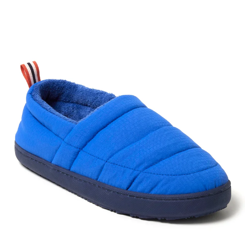 Men's slippers with a shock - absorbing midsoleDearfoams Men's Cullen Ripstop Closed Back Slip On Men's slippers with a shock - absorbing midsoleDearfoams Men's Cullen Ripstop Closed Back Slip On