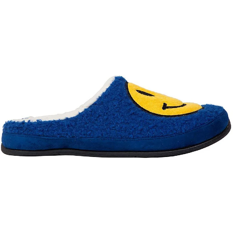 Men's slippers with a padded collar for comfortDeer Stags Mens Smiley Faux Fur Outdoor Slide Slippers Men's slippers with a padded collar for comfortDeer Stags Mens Smiley Faux Fur Outdoor Slide Slippers
