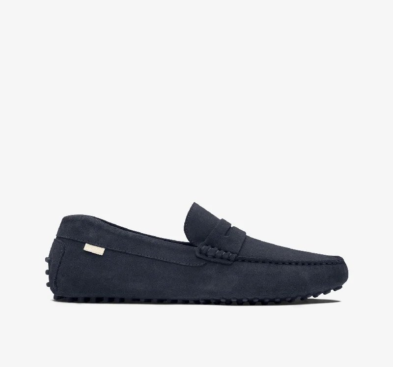 Men's loafers with a decorative buckleDriver | Navy