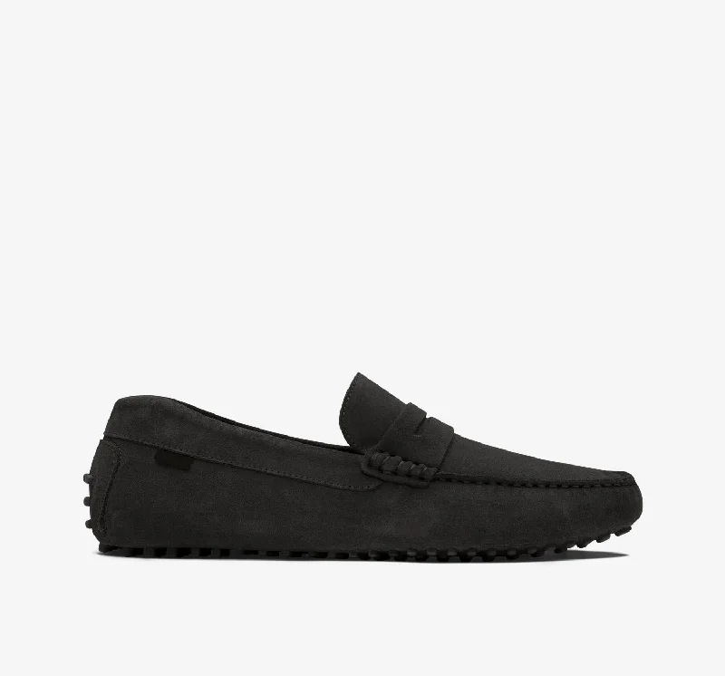 Men's loafers with a decorative buckleDriver | Uncrate x OC