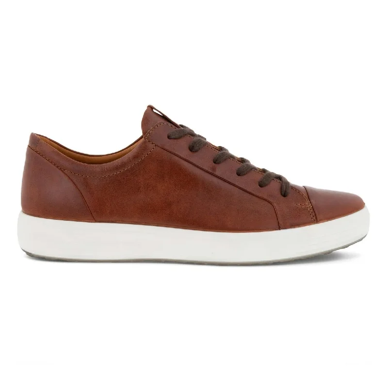 Men's Oxfords with a classic silhouette and a high - shine finishEcco Men's Soft 7 City Sneaker Cognac Men's Oxfords with a classic silhouette and a high - shine finishEcco Men's Soft 7 City Sneaker Cognac