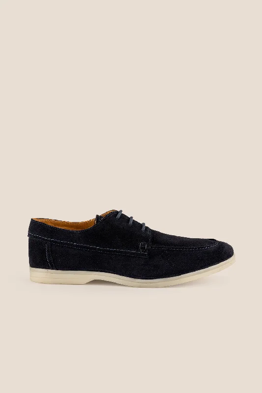 Men's casual shoes with a padded heel for comfortEric Navy