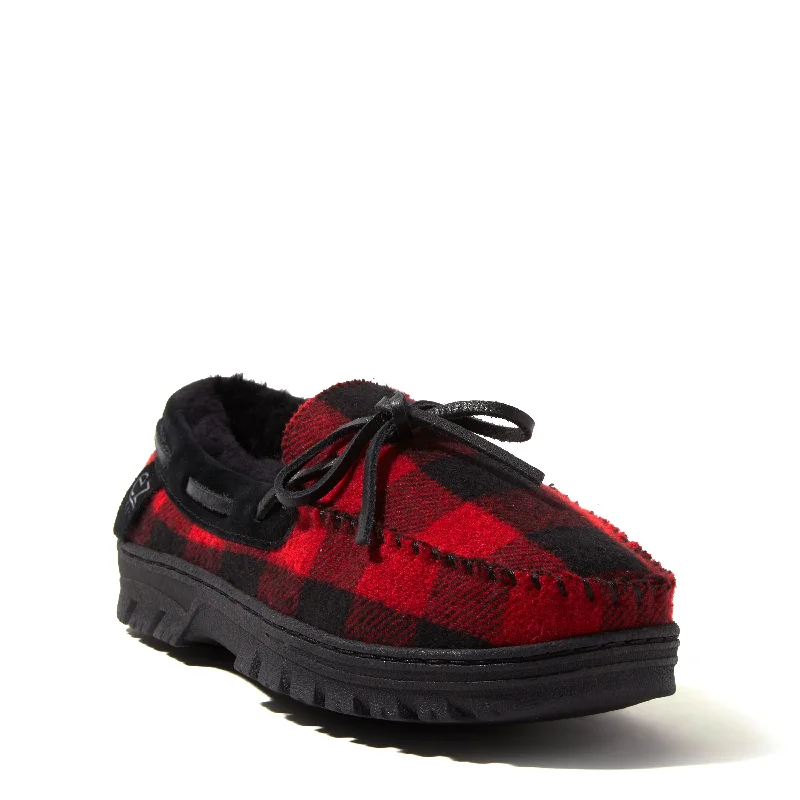 Men's slippers with a rubber sole for outdoor useEZ Feet Men's Genuine Suede and Shearling Wool Moccasin Men's slippers with a rubber sole for outdoor useEZ Feet Men's Genuine Suede and Shearling Wool Moccasin