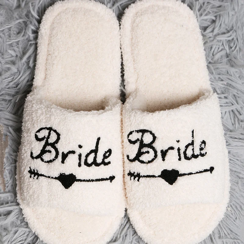 Men's slippers with a soft, flexible soleBride Embroidered Open Toe Indoor Slippers Pack of 6 Pairs
