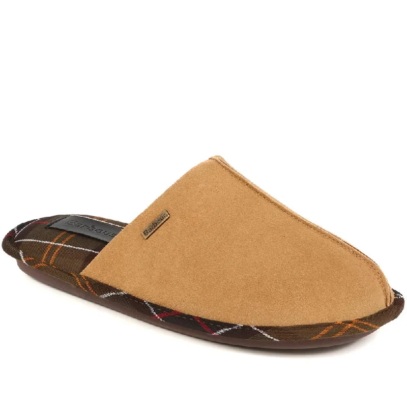 Men's slippers with a removable insole for cleaningFoley Leather Mule Slippers - BARBR36505 / 322 437 Men's slippers with a removable insole for cleaningFoley Leather Mule Slippers - BARBR36505 / 322 437