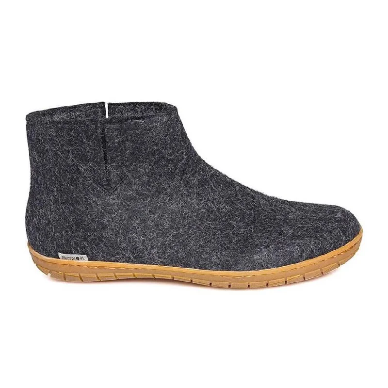 Men's slippers with a padded footbed for all - day comfortGlerups Men's Model GR Charcoal Men's slippers with a padded footbed for all - day comfortGlerups Men's Model GR Charcoal