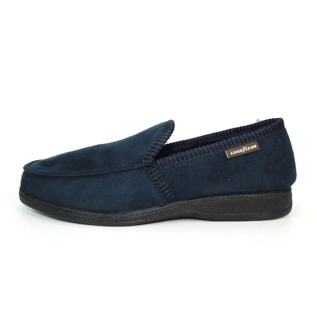 Men's plush slippers with a faux fur liningGoodyear Eden Slippers