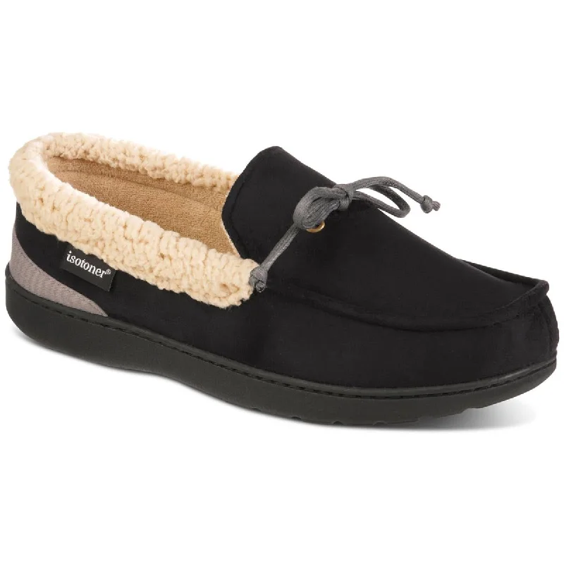 Men's slippers with a removable insole for cleaningIsotoner Mens Vincent Faux Suede Memory Foam Moccasin Slippers Men's slippers with a removable insole for cleaningIsotoner Mens Vincent Faux Suede Memory Foam Moccasin Slippers