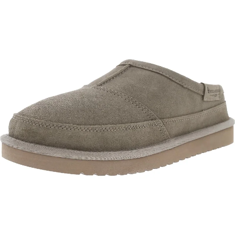 Slipper - boot style men's slippers for cold feetKoolaburra Mens Graisen Suede Faux Fur Lined Slide Slippers Slipper - boot style men's slippers for cold feetKoolaburra Mens Graisen Suede Faux Fur Lined Slide Slippers