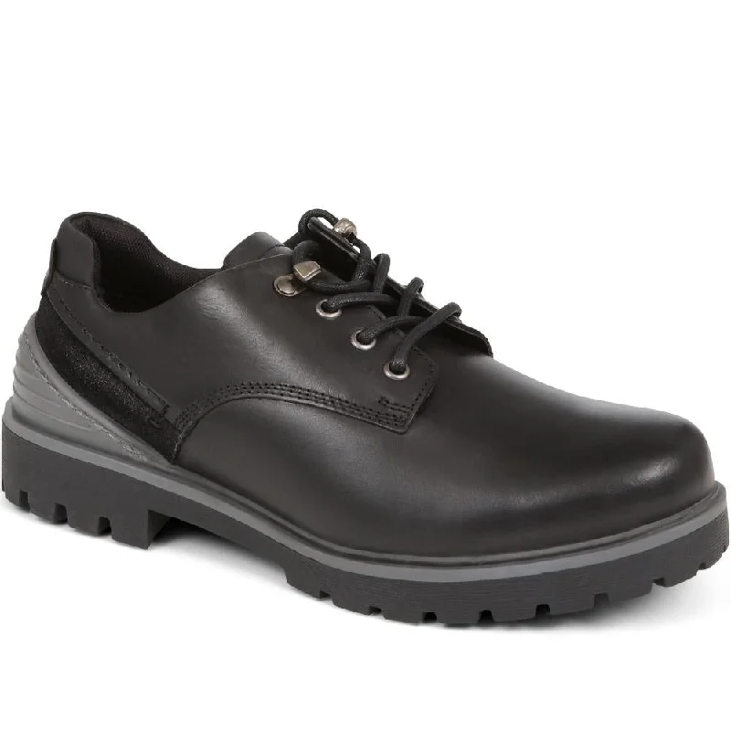 Loafers - style men's casual shoes for a relaxed vibeLeather Lace-Up Shoes - TEJ36001 / 322 529 Loafers - style men's casual shoes for a relaxed vibeLeather Lace-Up Shoes - TEJ36001 / 322 529