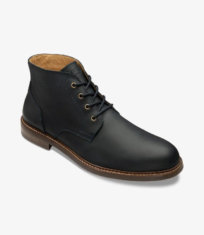 Loafers - style men's casual shoes for a relaxed vibeLOAKE Gilbert Boot - Navy Oiled Nubuck Loafers - style men's casual shoes for a relaxed vibeLOAKE Gilbert Boot - Navy Oiled Nubuck