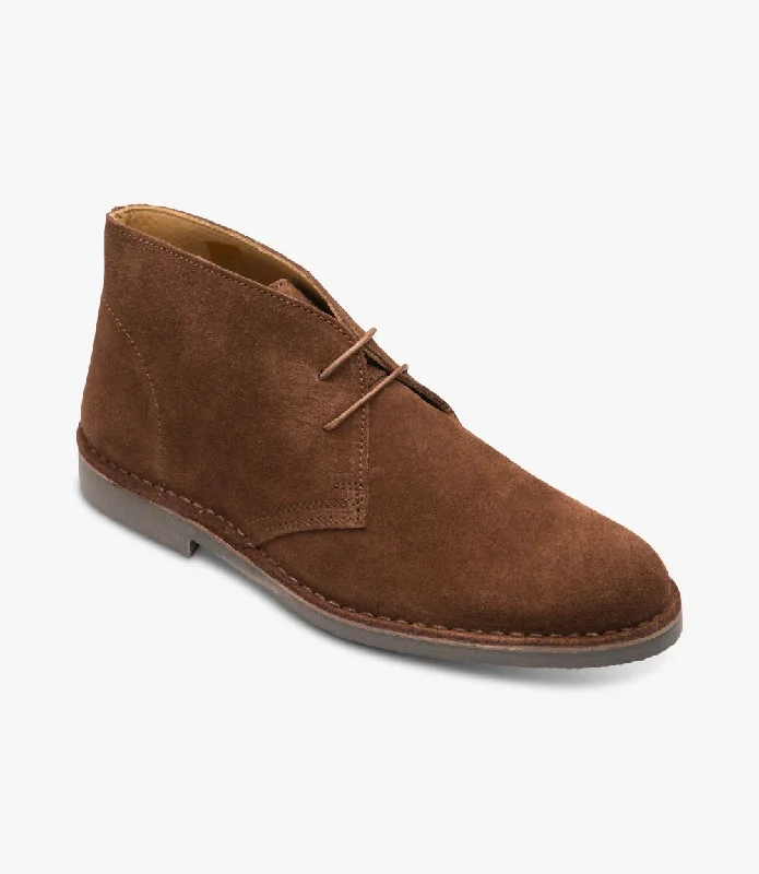 Canvas slip - on men's casual shoes for convenienceLOAKE Sahara Desert Boot - Brown Suede Canvas slip - on men's casual shoes for convenienceLOAKE Sahara Desert Boot - Brown Suede