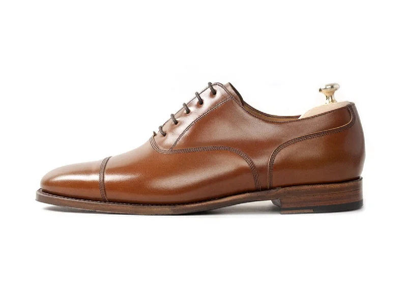 Men's leather Oxford shoes with a plain toeMagnolia - MTO - Maple Calf - TMG Last - Antique Single Leather Sole Men's leather Oxford shoes with a plain toeMagnolia - MTO - Maple Calf - TMG Last - Antique Single Leather Sole
