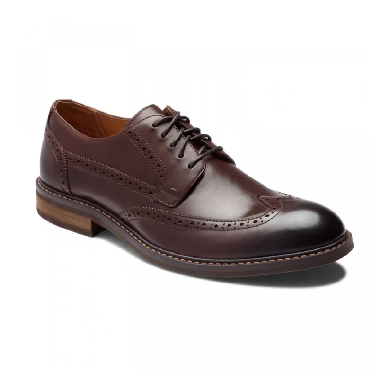 Men's Oxfords with a high - quality leather upperMens Bruno Dress Shoe - Medium Width In Dark Brown Men's Oxfords with a high - quality leather upperMens Bruno Dress Shoe - Medium Width In Dark Brown