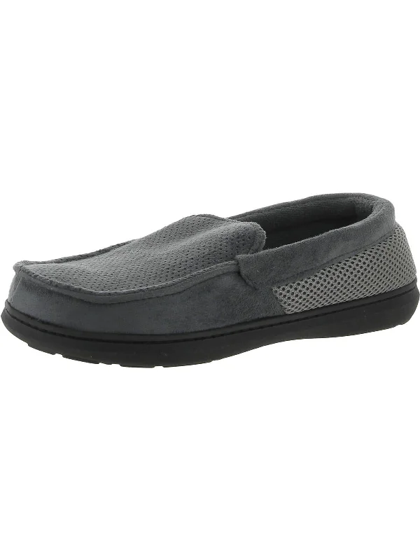 Men's slippers with a padded footbed for all - day comfortMens Faux Fur Lined Slip On Loafer Slippers Men's slippers with a padded footbed for all - day comfortMens Faux Fur Lined Slip On Loafer Slippers