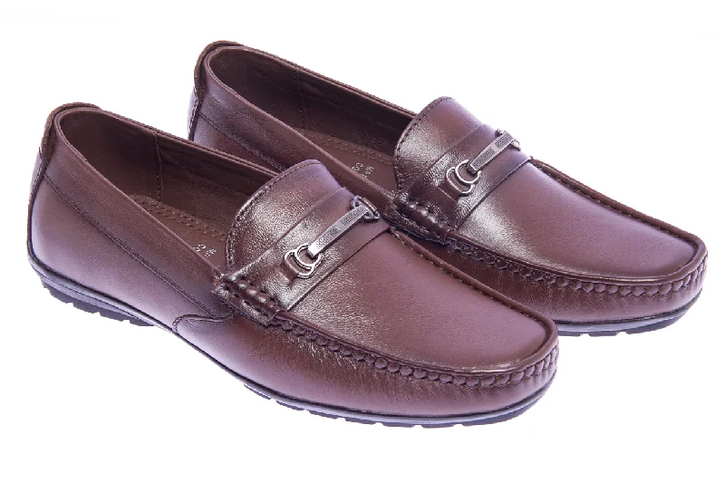 Men's loafers with a smooth leather finishMens Loafer shoe 51092