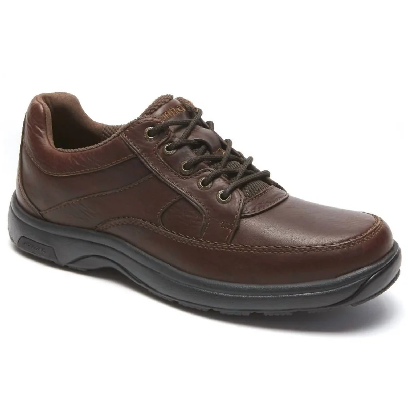 Men's Oxford shoes with a polished leather finishMen's Midland Oxford Shoes - 4E Width In Brown Men's Oxford shoes with a polished leather finishMen's Midland Oxford Shoes - 4E Width In Brown