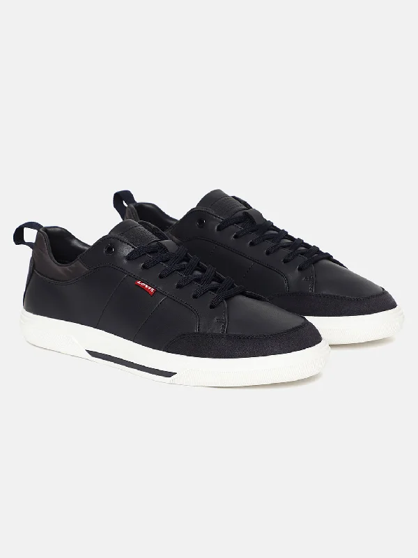Canvas slip - on men's casual shoes for convenienceMen's Black Solid Shoes