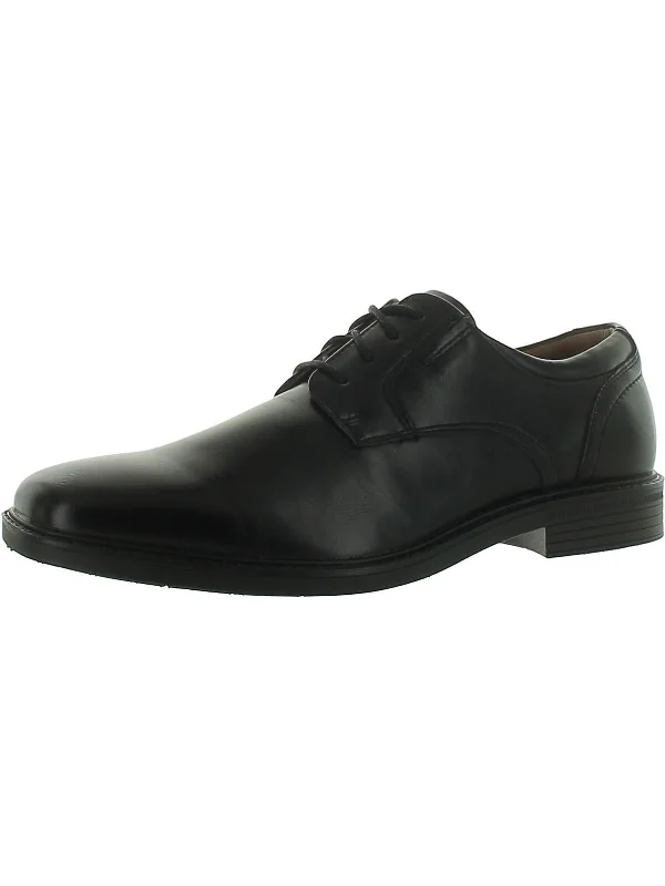 Men's Oxfords with a contrast stitching on the weltMens Slip On Square Toe Oxfords