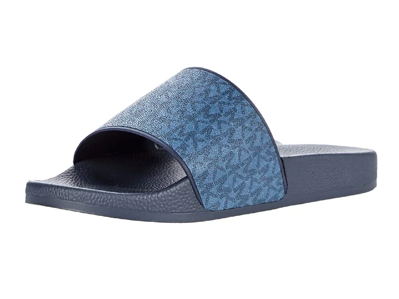 Men's slippers with a soft, flexible soleMichael Kors Men's Jake Slide