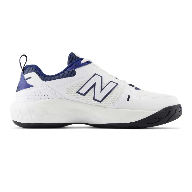 Men's Oxford shoes with a wingtip design and leather soleNew Balance Men's Fresh Foam MC1007WT White/Navy Men's Oxford shoes with a wingtip design and leather soleNew Balance Men's Fresh Foam MC1007WT White/Navy