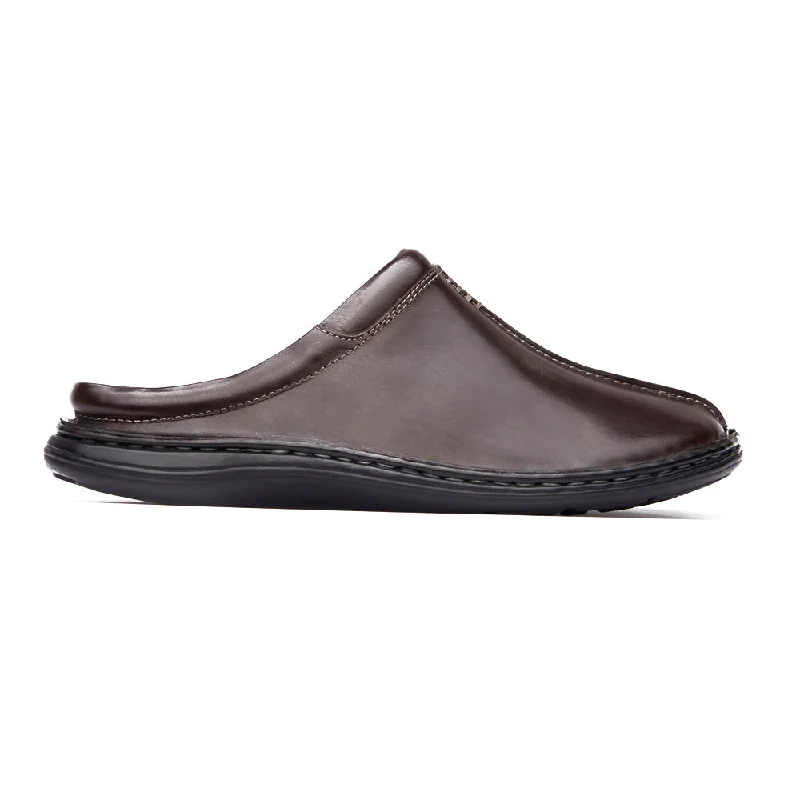 Men's casual shoes with a geometric patternOutdoor Mule - Brown