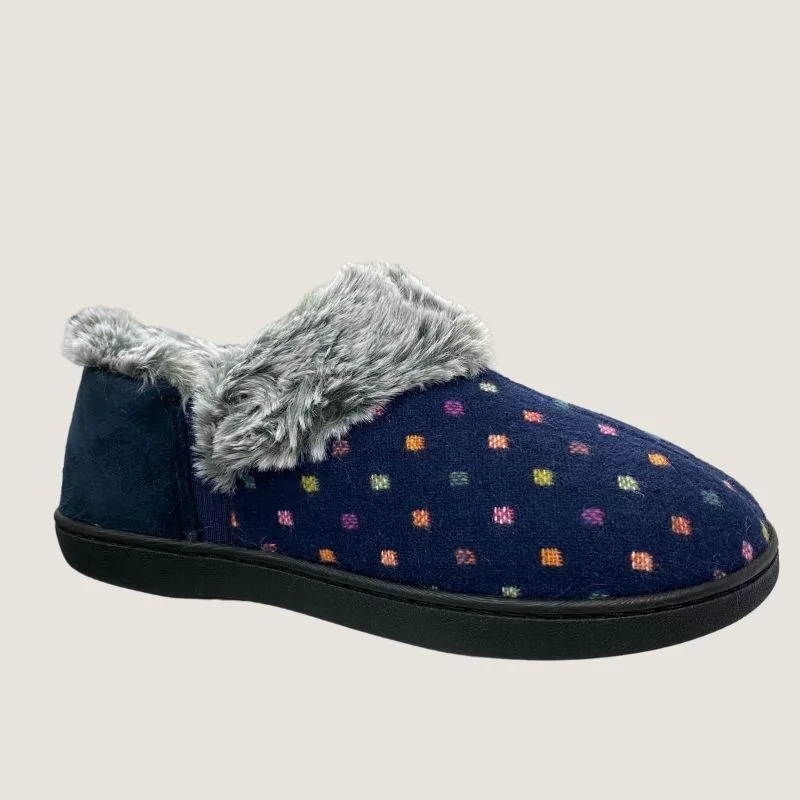 Men's slippers with a non - slip outsole for safetyPanda Efina Womens Slipper