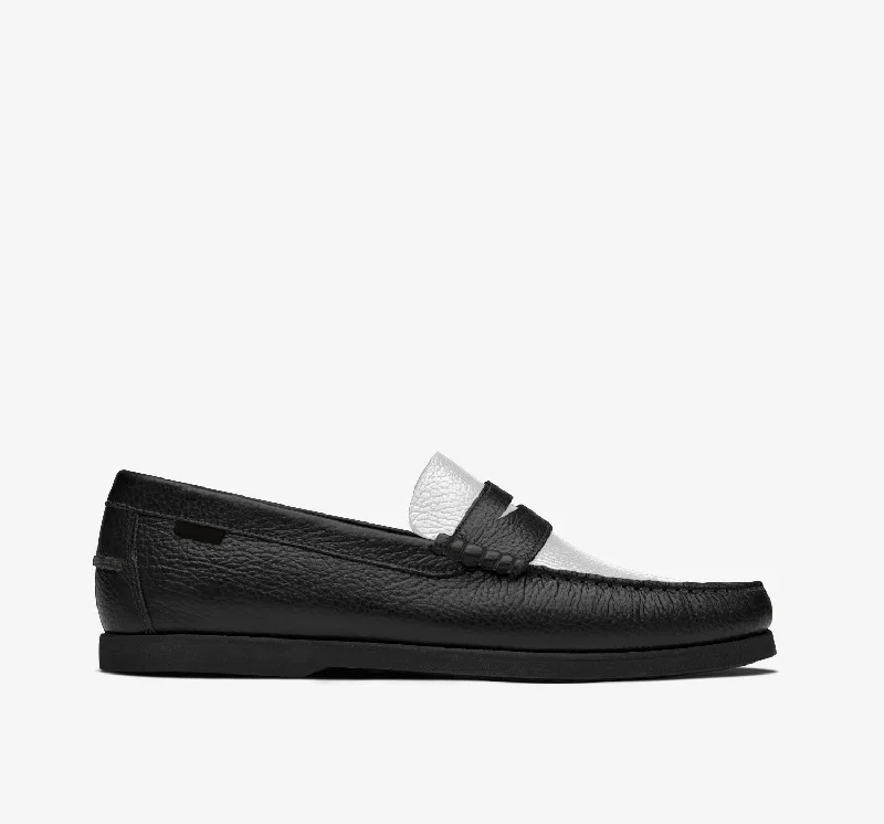 Men's loafers with a perforated leather upper for ventilationPenny Loafer | Mono
