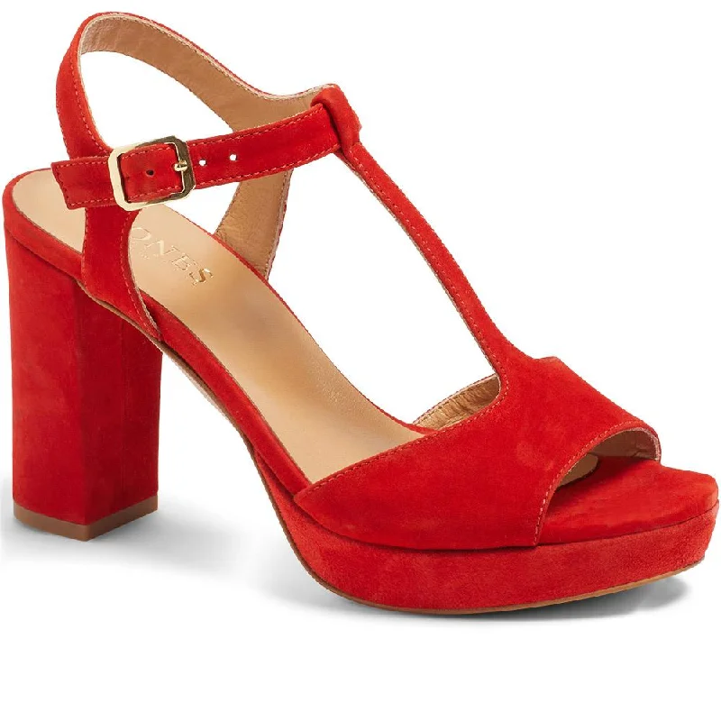 Men's casual shoes with a contrast sole colorPlatform Heels - KIARA / 323 960
