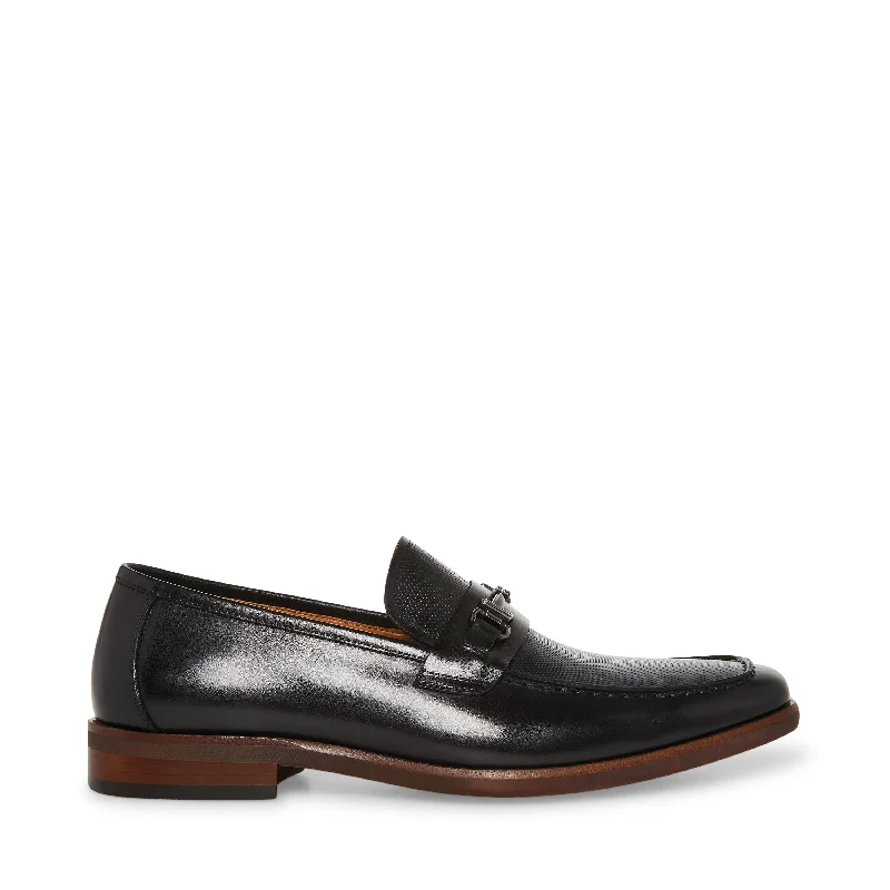 Men's loafers with a leather lining for comfortPRASAD BLACK