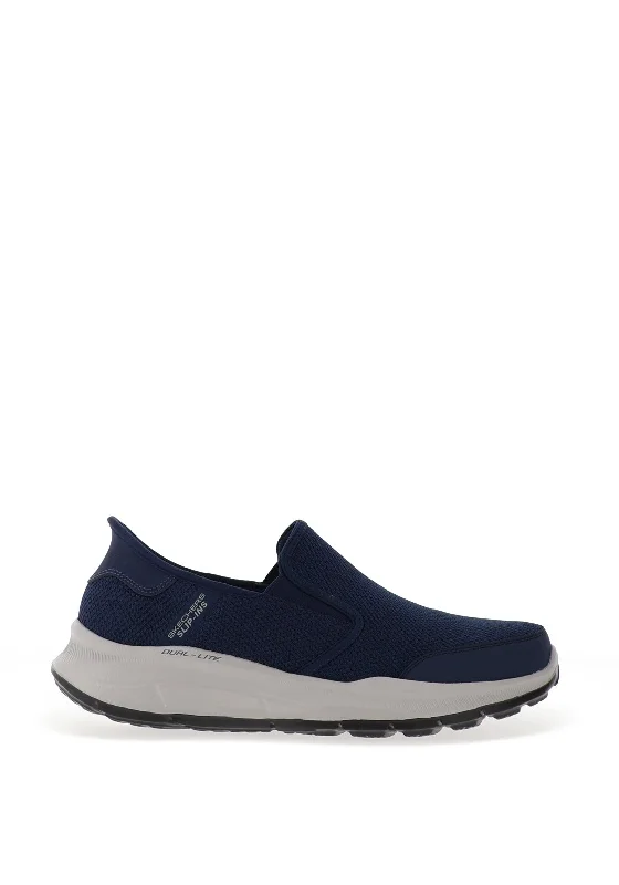 Men's casual shoes with a thick sole for added heightSkechers Equaliser 5.0 Slip-Ins Shoes, Navy Men's casual shoes with a thick sole for added heightSkechers Equaliser 5.0 Slip-Ins Shoes, Navy