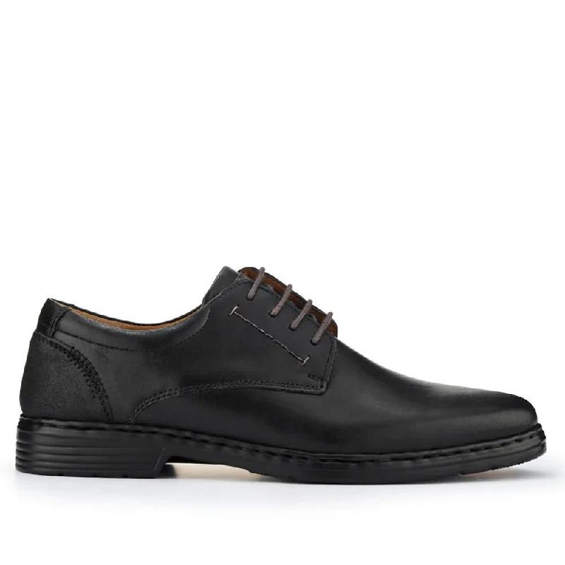 Men's casual shoes with a removable footbed for cleaningSmart Leather Lace-Up Shoes - JOSEF40507 / 326 426 Men's casual shoes with a removable footbed for cleaningSmart Leather Lace-Up Shoes - JOSEF40507 / 326 426
