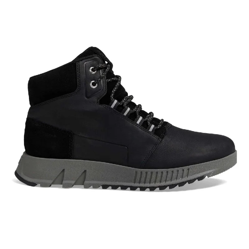 Men's Oxfords with a contrast stitching on the weltSorel Men's Mac Hill Lite Mid Black/Quarry Waterproof Men's Oxfords with a contrast stitching on the weltSorel Men's Mac Hill Lite Mid Black/Quarry Waterproof