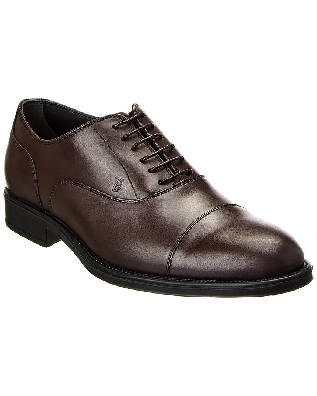 Men's Oxford shoes with a double - buckle strapTOD’s Leather Oxford