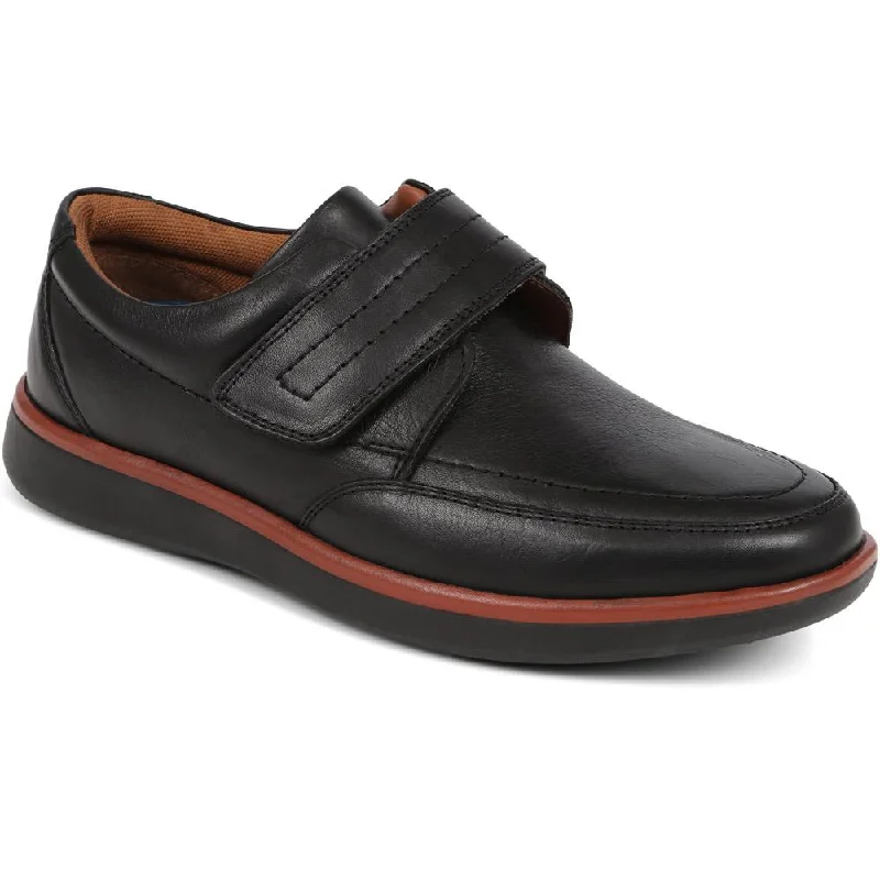 Suede men's casual shoes in earthy tonesTouch-Fasten Monk Strap Shoes - TEJ39021 / 325 407 Suede men's casual shoes in earthy tonesTouch-Fasten Monk Strap Shoes - TEJ39021 / 325 407