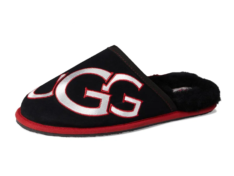 Men's slippers with a shock - absorbing midsoleUGG Men's Scuff Logo Slipper