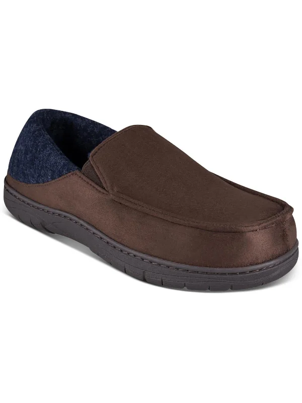 Leather men's slippers with a mule styleVenetian Mens Faux Suede Slip On Loafer Slippers Leather men's slippers with a mule styleVenetian Mens Faux Suede Slip On Loafer Slippers