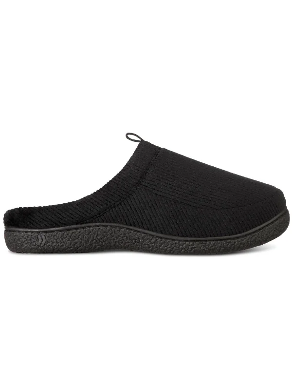 Men's slippers with a pointed toe for a stylish appearanceWallace Mens Corduroy Comfort Slide Slippers Men's slippers with a pointed toe for a stylish appearanceWallace Mens Corduroy Comfort Slide Slippers