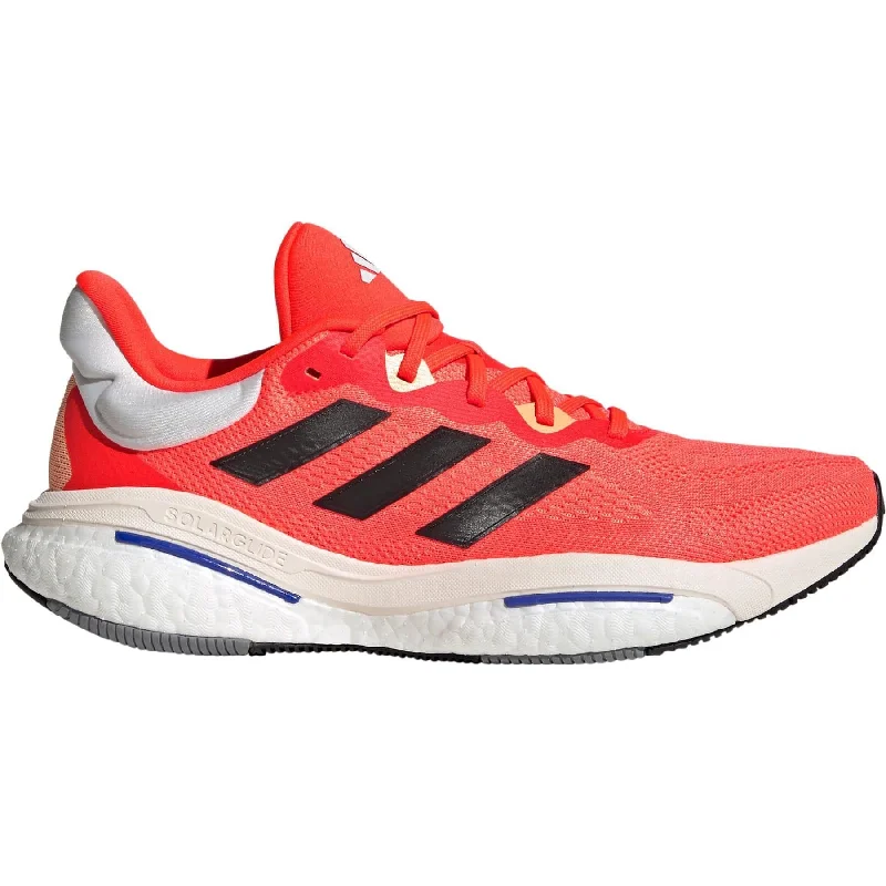 Men's running shoes with a supportive midfoot strapadidas SolarGlide 6 Mens Running Shoes - Red Men's running shoes with a supportive midfoot strapadidas SolarGlide 6 Mens Running Shoes - Red