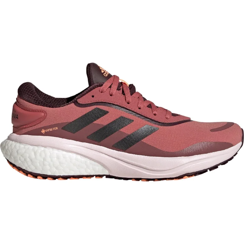 Men's running shoes with a padded heel collaradidas Supernova GORE-TEX Womens Running Shoes - Red Men's running shoes with a padded heel collaradidas Supernova GORE-TEX Womens Running Shoes - Red