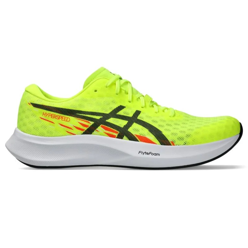 Men's running shoes with a sock - like fitASICS Hyper Speed 4 D Mens Racing Shoes