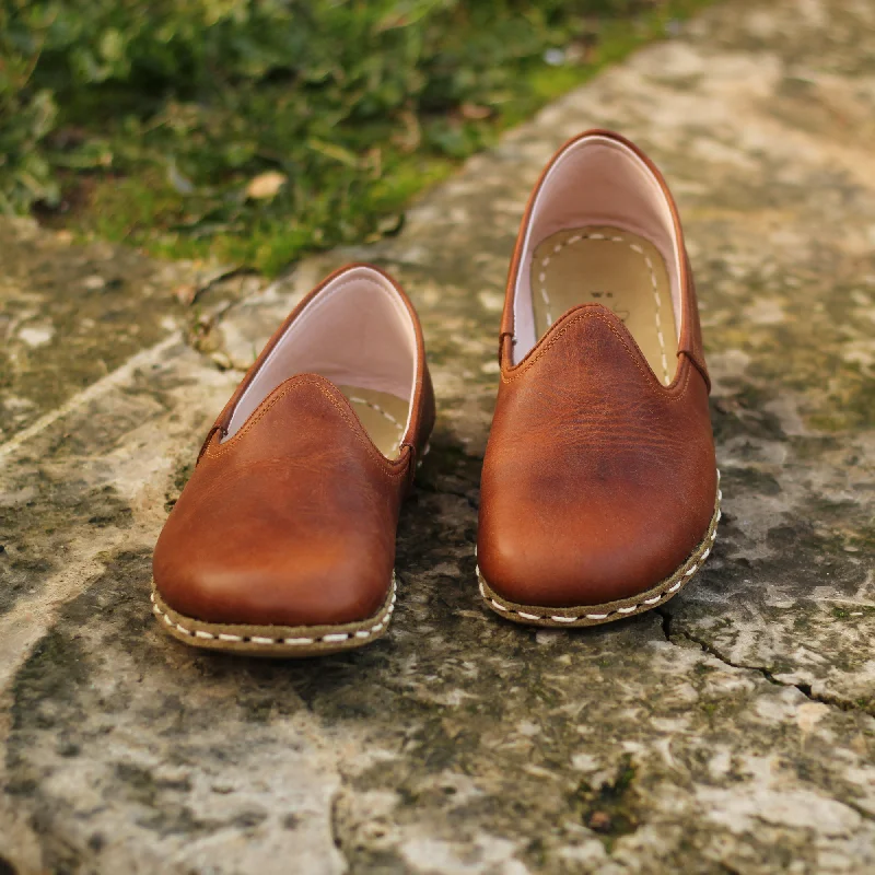 Men's barefoot shoes with a wide toe box for natural foot movementBarefoot Crazy New Brown Leather Shoes: Handmade Men's barefoot shoes with a wide toe box for natural foot movementBarefoot Crazy New Brown Leather Shoes: Handmade
