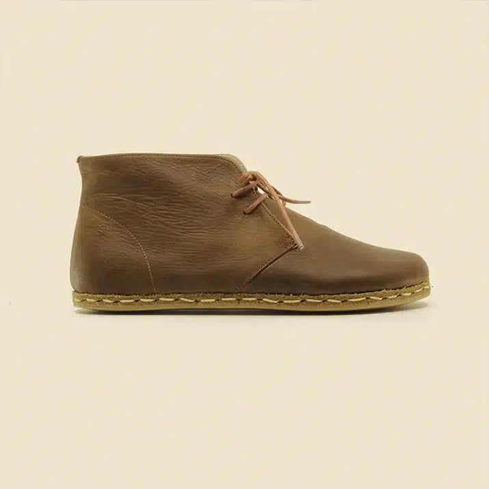 Men's hiking barefoot shoes with a high - ankle support designBrown Oxford Boots Women's Men's hiking barefoot shoes with a high - ankle support designBrown Oxford Boots Women's