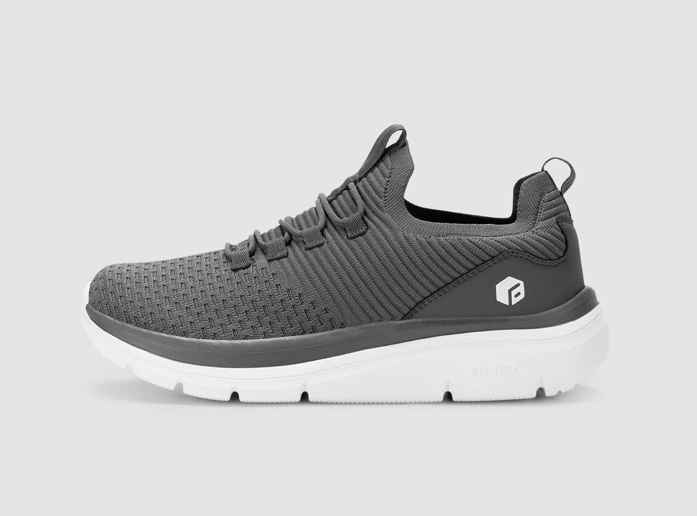Men's running shoes with a sock - like fitFitVille Men's Cloud Wanderer Slip-On V4