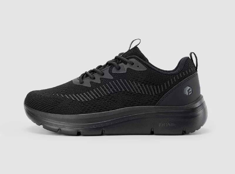 Cushioned men's running shoes for shock absorptionFitVille Men's Cloud Wanderer V20 Cushioned men's running shoes for shock absorptionFitVille Men's Cloud Wanderer V20