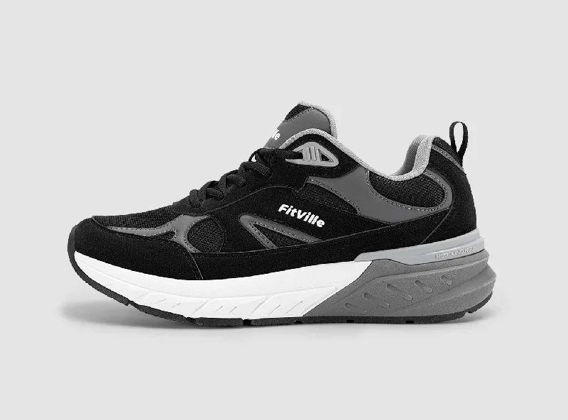 Men's running shoes with a supportive midfoot strapFitVille Men's Rebound Neo Walking Shoes V1 Men's running shoes with a supportive midfoot strapFitVille Men's Rebound Neo Walking Shoes V1