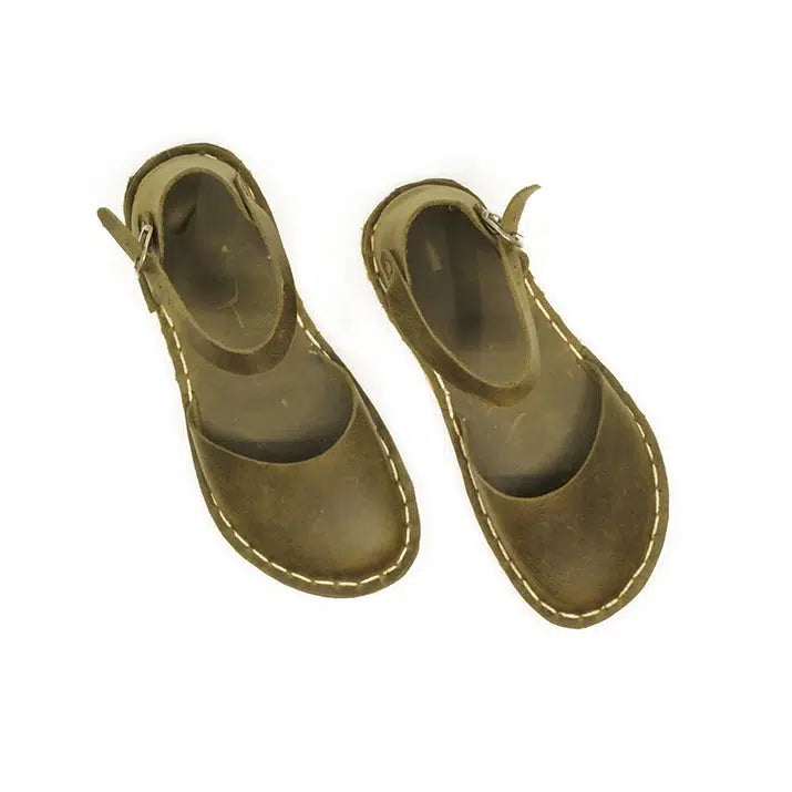 Men's barefoot shoes with a waterproof membrane and synthetic leatherHandmade Olive Green Barefoot Sandals Men's barefoot shoes with a waterproof membrane and synthetic leatherHandmade Olive Green Barefoot Sandals