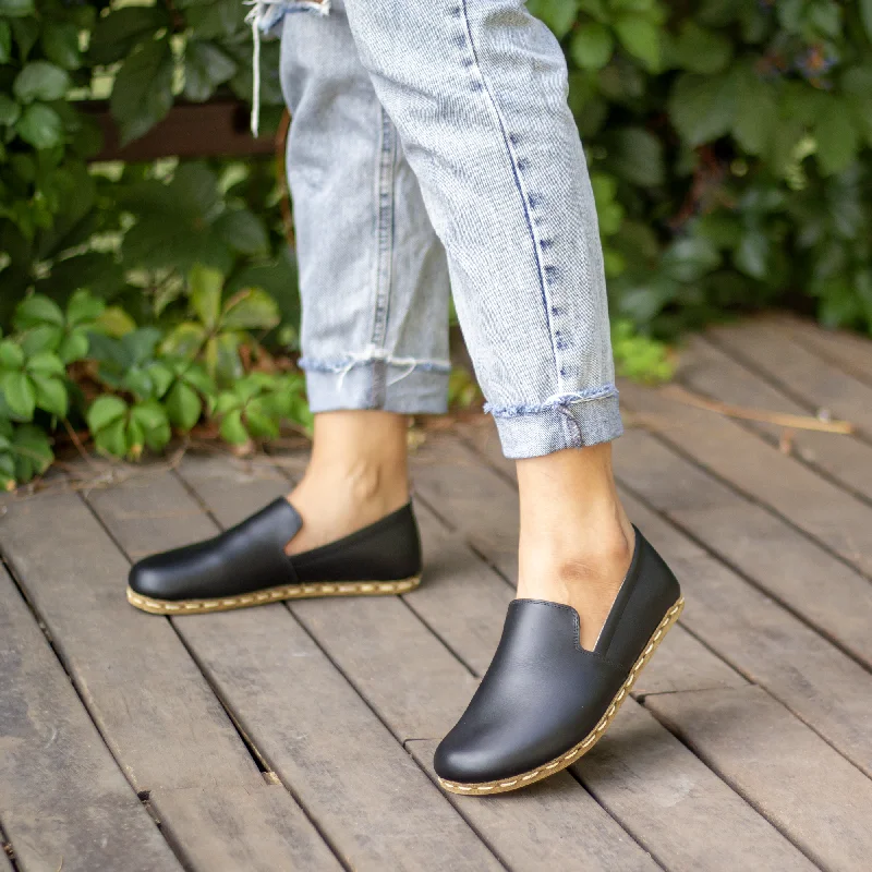 Men's barefoot shoes with a wide toe box for natural foot movementHandmade Earthing Women's Barefoot Shoes - Black Men's barefoot shoes with a wide toe box for natural foot movementHandmade Earthing Women's Barefoot Shoes - Black