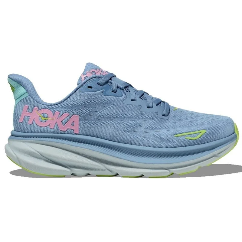 Men's running shoes with a brightly colored designHOKA Clifton 9 B Womens Running Shoes Men's running shoes with a brightly colored designHOKA Clifton 9 B Womens Running Shoes